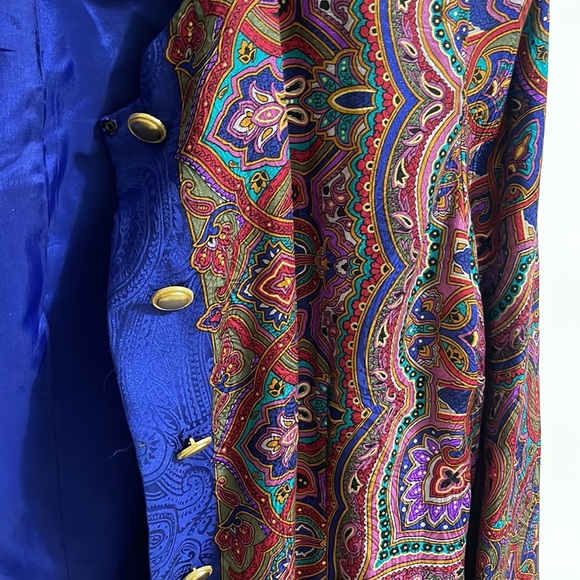 Pure silk blazer - Picture 2 of 4